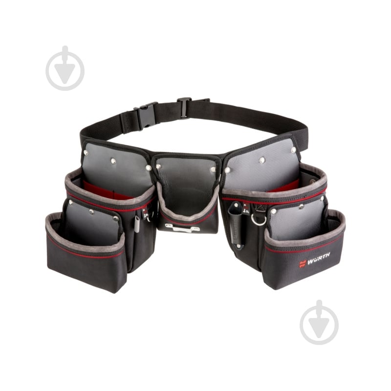 Сумка поясна WURTH з п’ятьма відділеннями 650х140х270 мм 0715930212 - фото 1