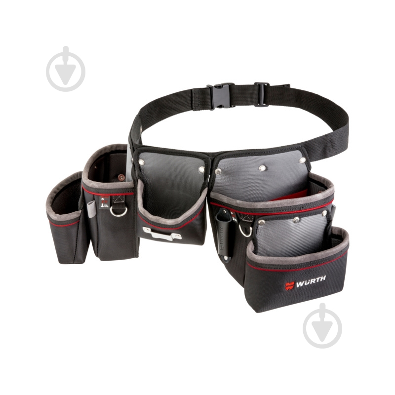 Сумка поясна WURTH з п’ятьма відділеннями 650х140х270 мм 0715930212 - фото 3