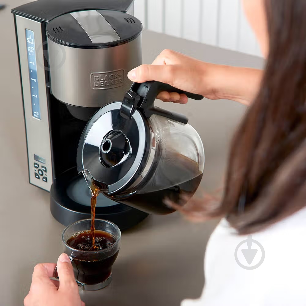 Кофеварка капельная Black+Decker BXCO1000E коричневый - фото 13