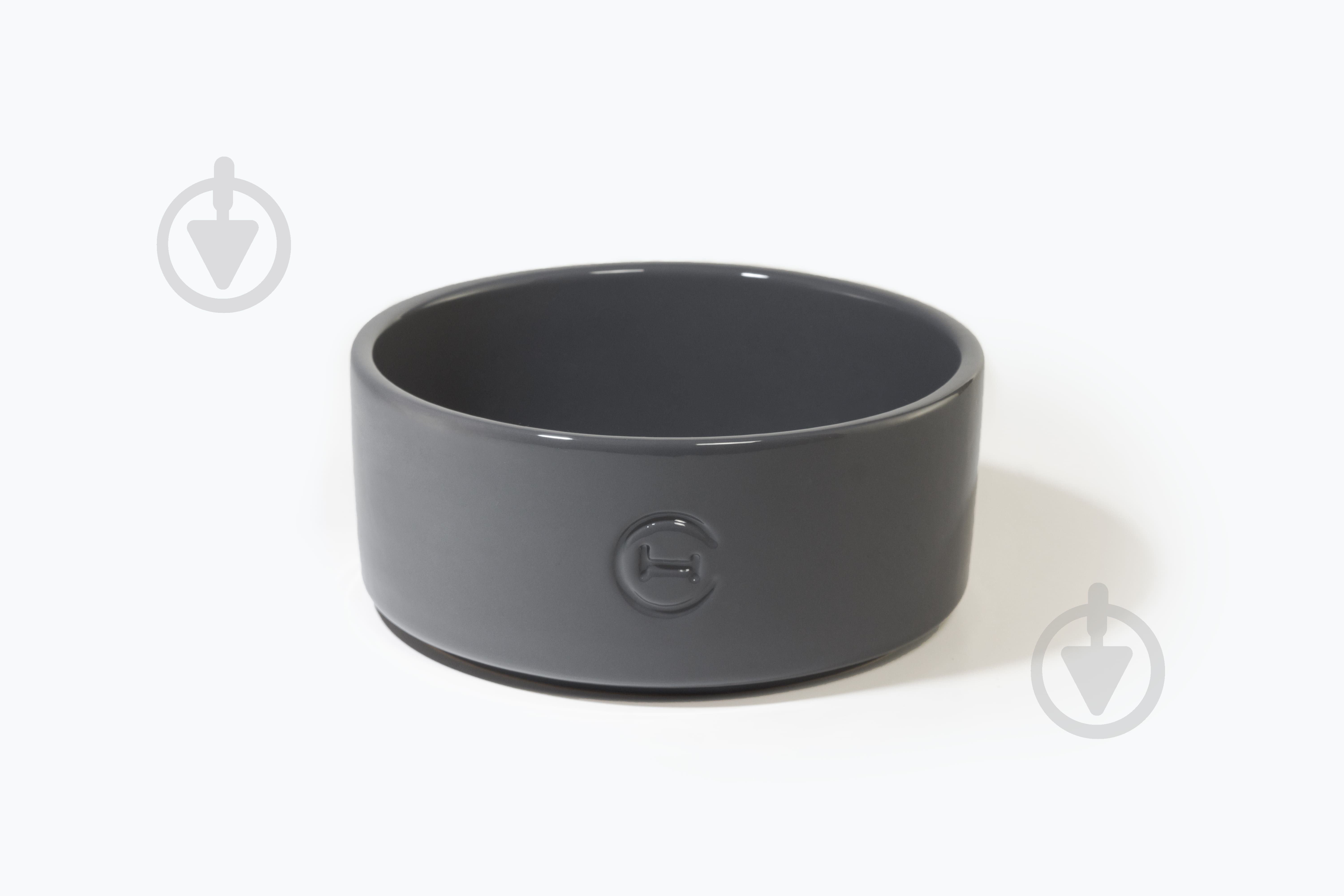 Миска Harley and Cho Graphite Ceramic Bowl M, 850 мл - фото 1
