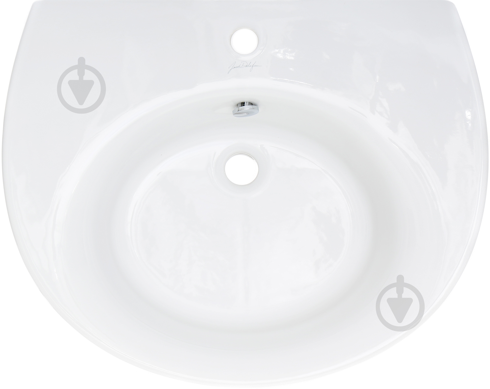 Умывальник Jacob Delafon Ove Е1565-00 - фото 2 Умывальник Jacob Delafon Ove Е1565-00 - фото 2