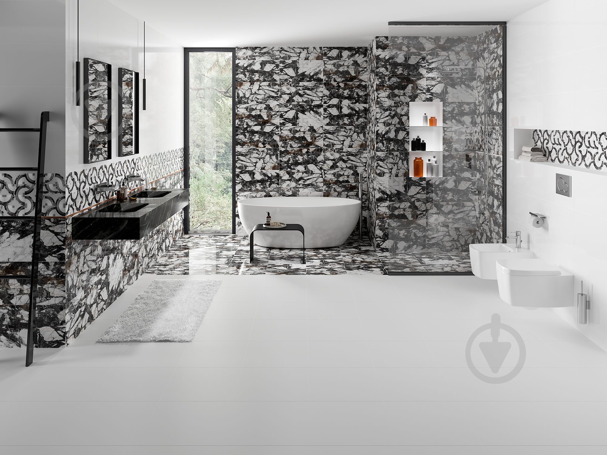 Плитка Cersanit Esme inserto glossy 29,7x60 см - фото 5