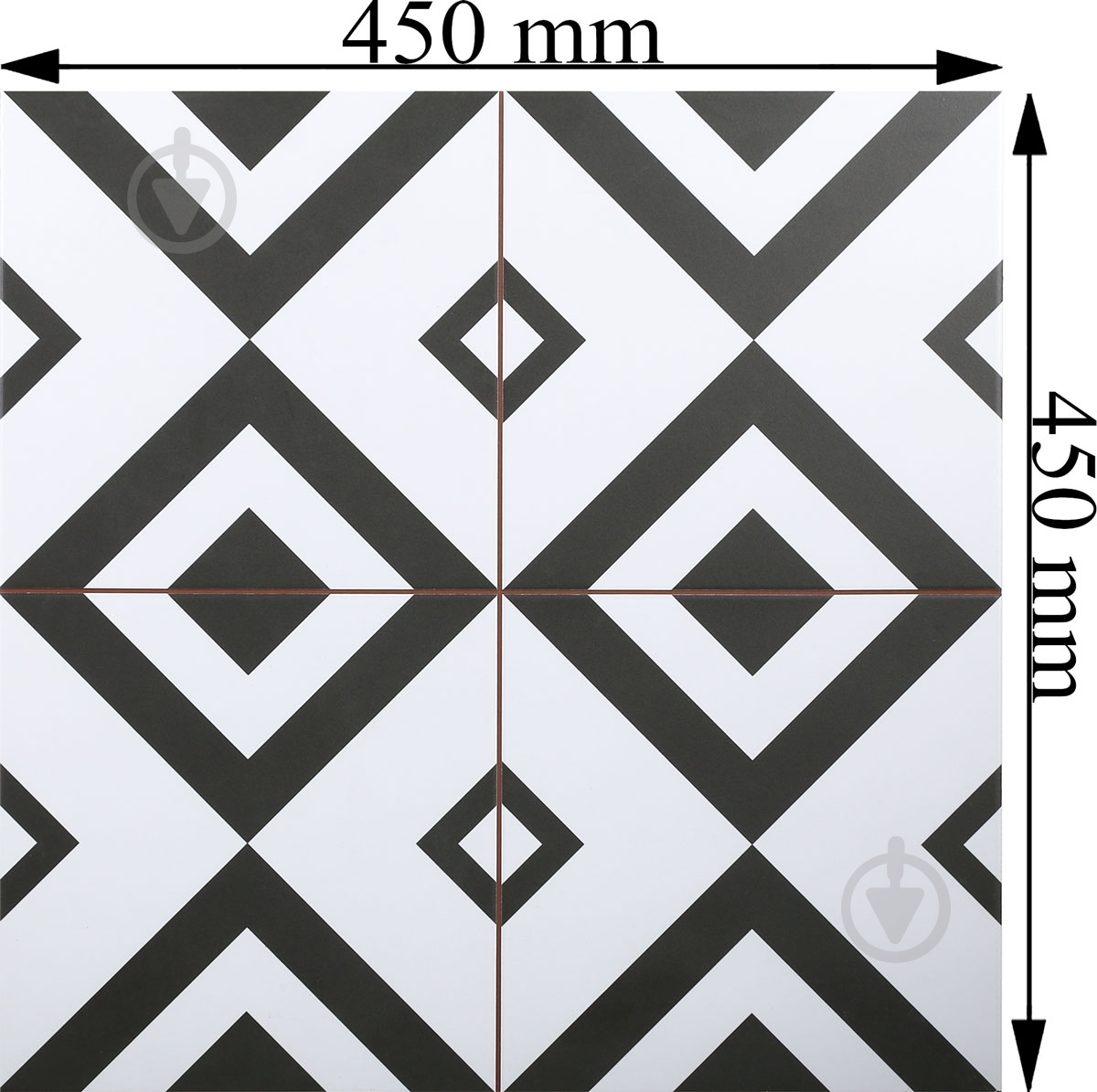 Плитка PERONDA Brixton 45x45 - фото 4