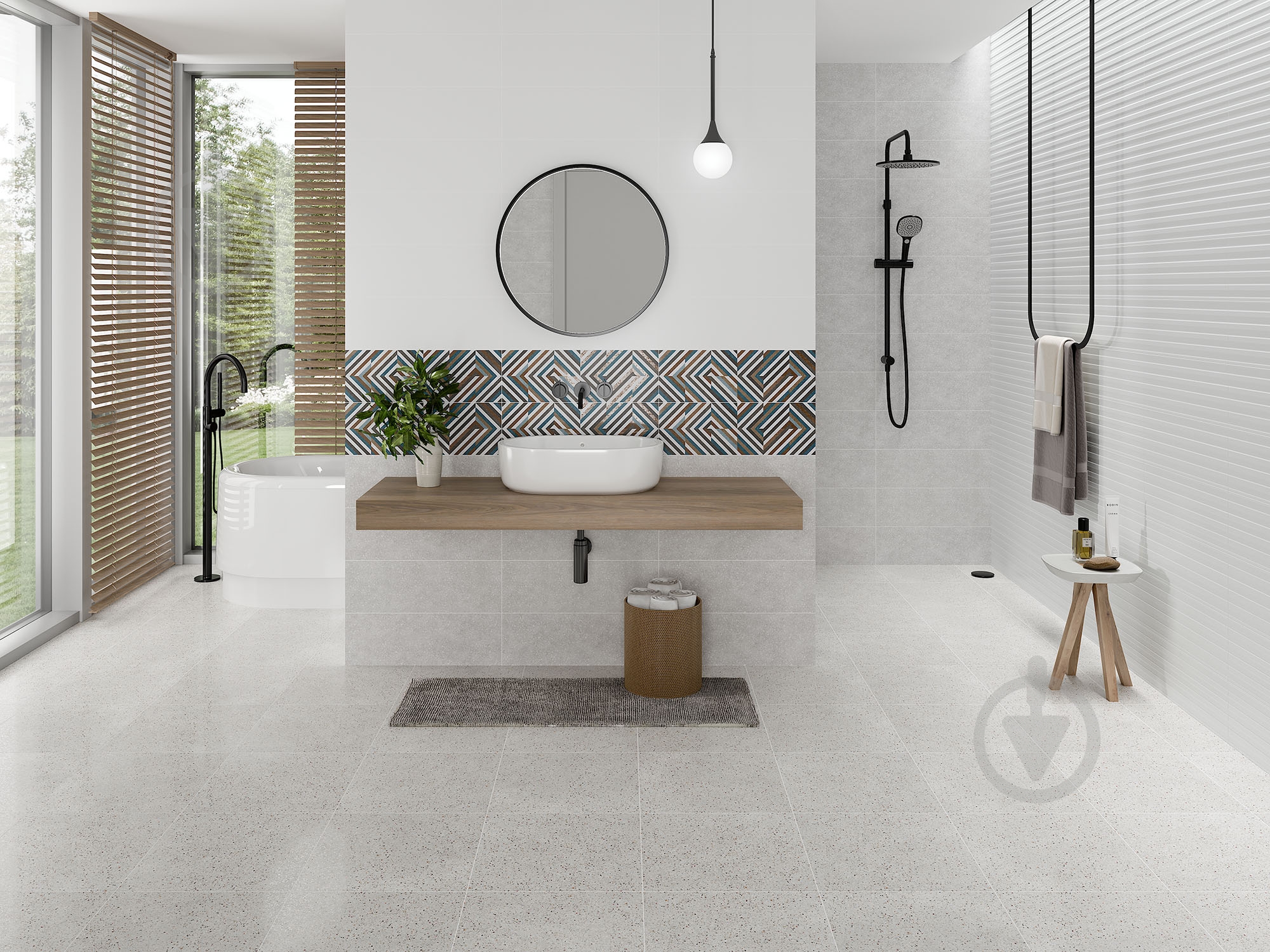 Плитка Cersanit Вайт сатін матова 20x60 - фото 2