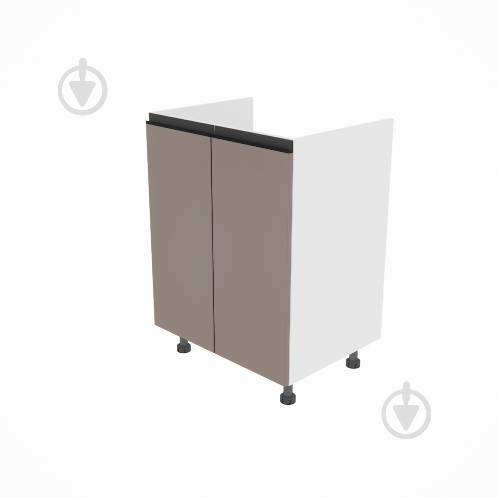 Тумба нижня Софі (Н 60 М) глиняний сірий/білий Світ Меблів - фото 1 Тумба нижня Софі (Н 60 М) глиняний сірий/білий Світ Меблів - фото 1