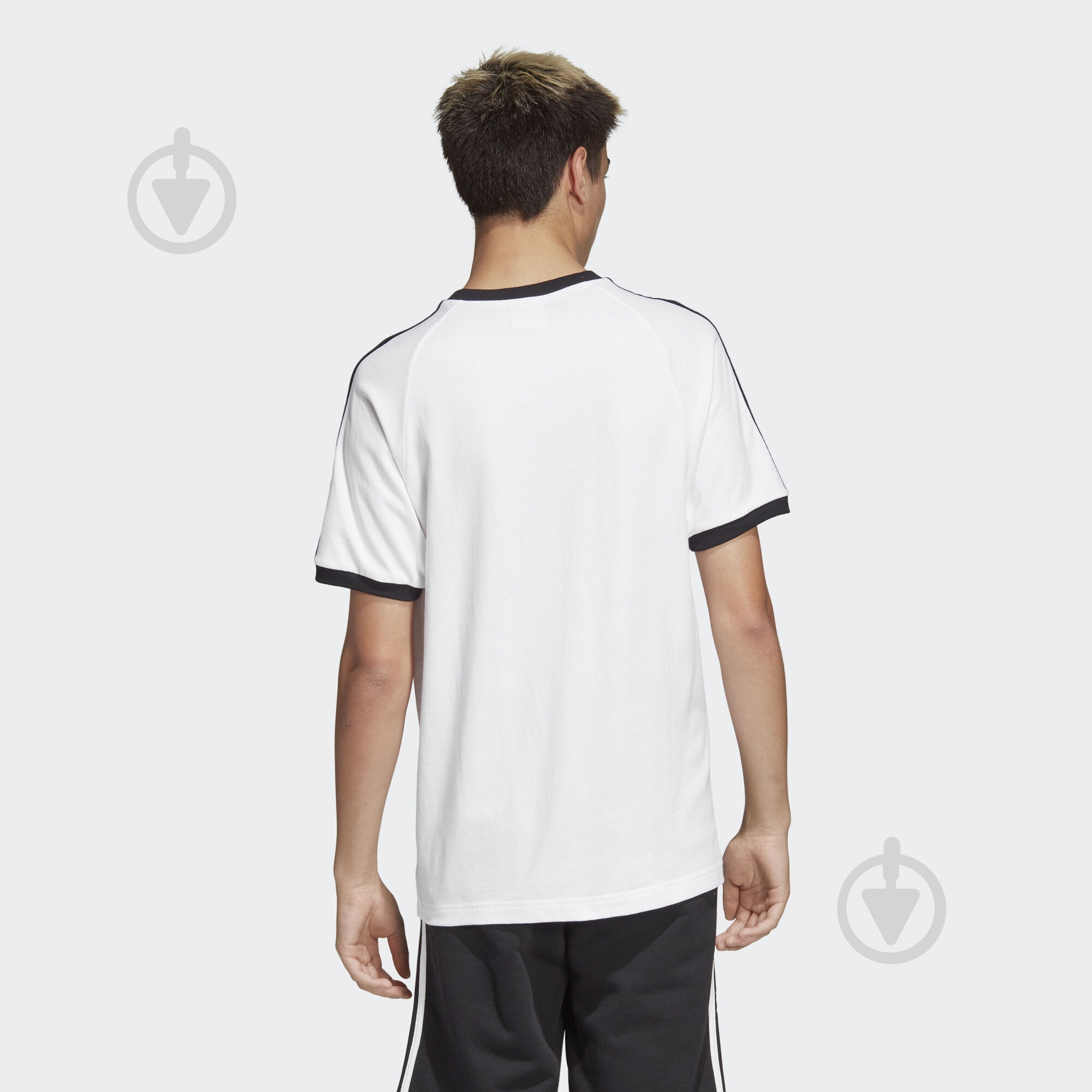 Футболка Adidas 3-STRIPES TEE CW1203 р.M белый - фото 5
