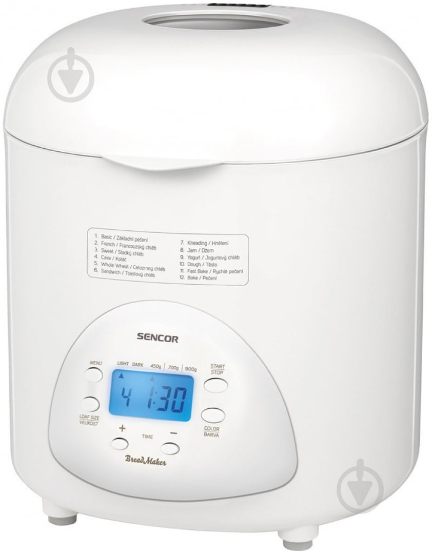 Хлебопечка Sencor SBR1031WH - фото 1