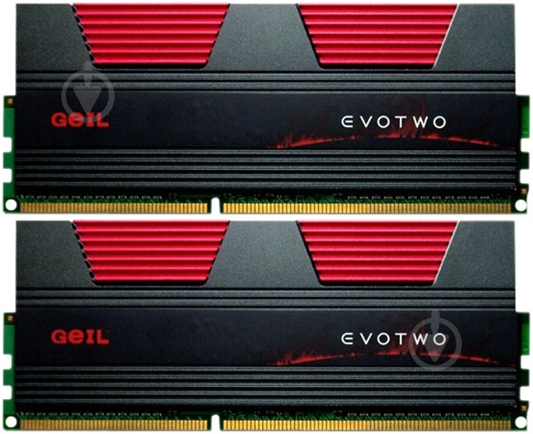 Оперативная память GEIL DDR3 SDRAM 16 GB (2x8GB) 1600 MHz (GET316GB1600C10DC) - фото 1