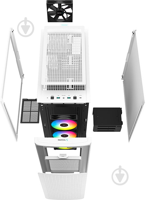 Корпус Deepcool CK560 White (R-CK560-WHAAE4-G-1) - фото 16