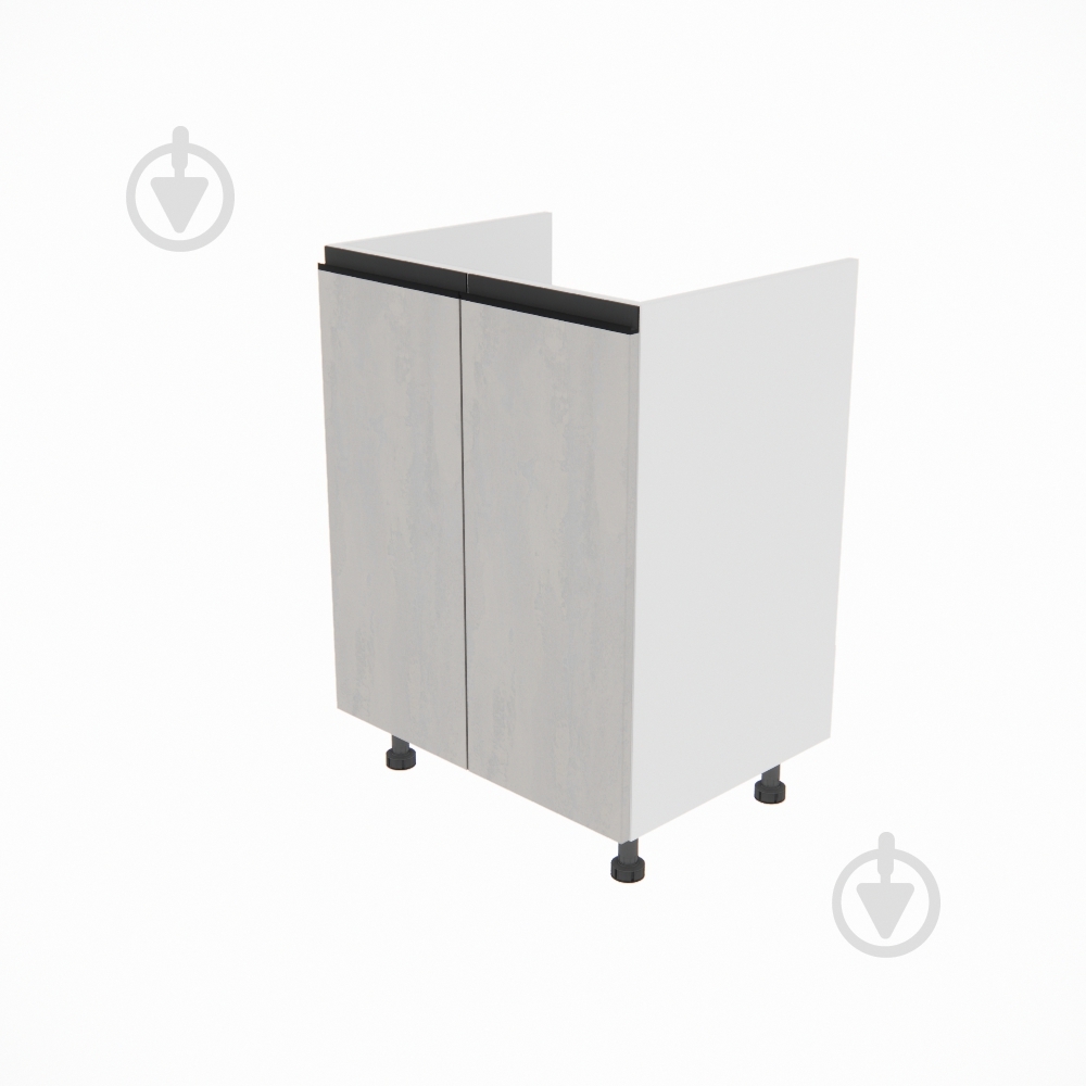 Тумба нижняя Софи (Н 60 М) шелковый камень/белый Світ Меблів - фото 1 Тумба нижняя Софи (Н 60 М) шелковый камень/белый Світ Меблів - фото 1