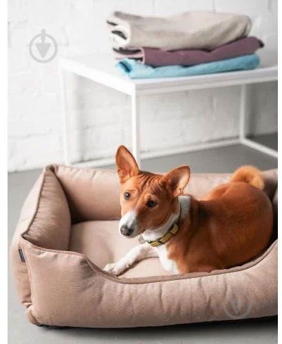 Лежак Harley and Cho Dreamer Velur Biege S для животных 3102750 - фото 3