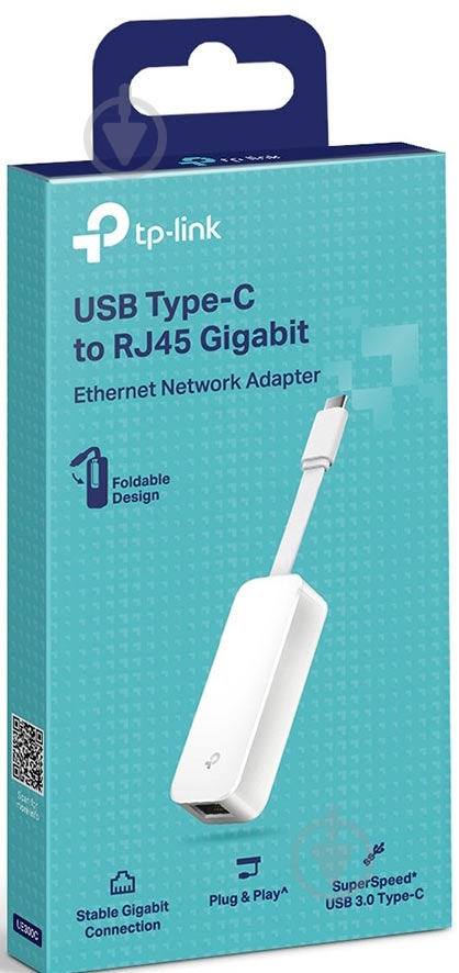 Сетевой адаптер TP-Link UE300C USB type-C to GE - фото 7