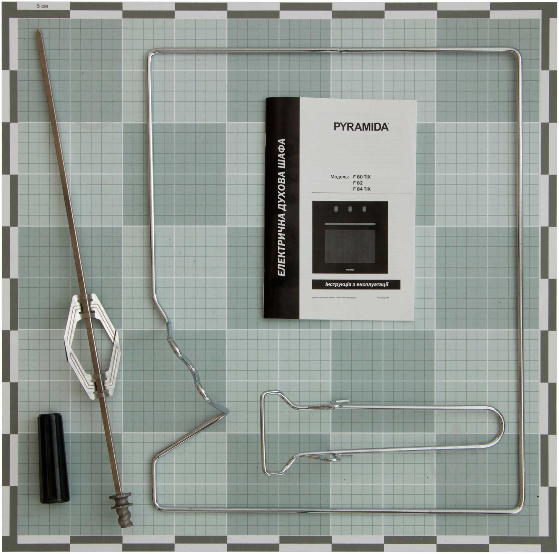 Духовой шкаф Pyramida F 82 IVORY - фото 8