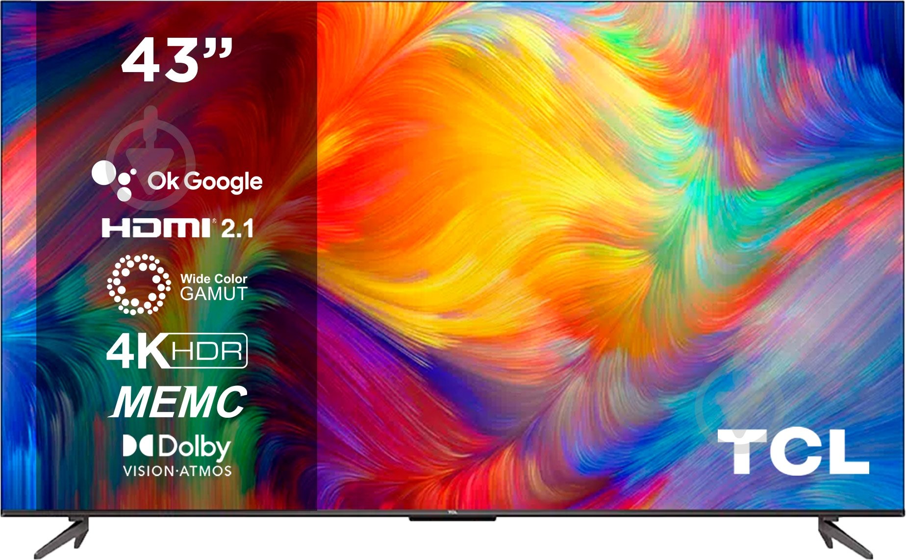 Телевізор TCL 43P735 - фото 1