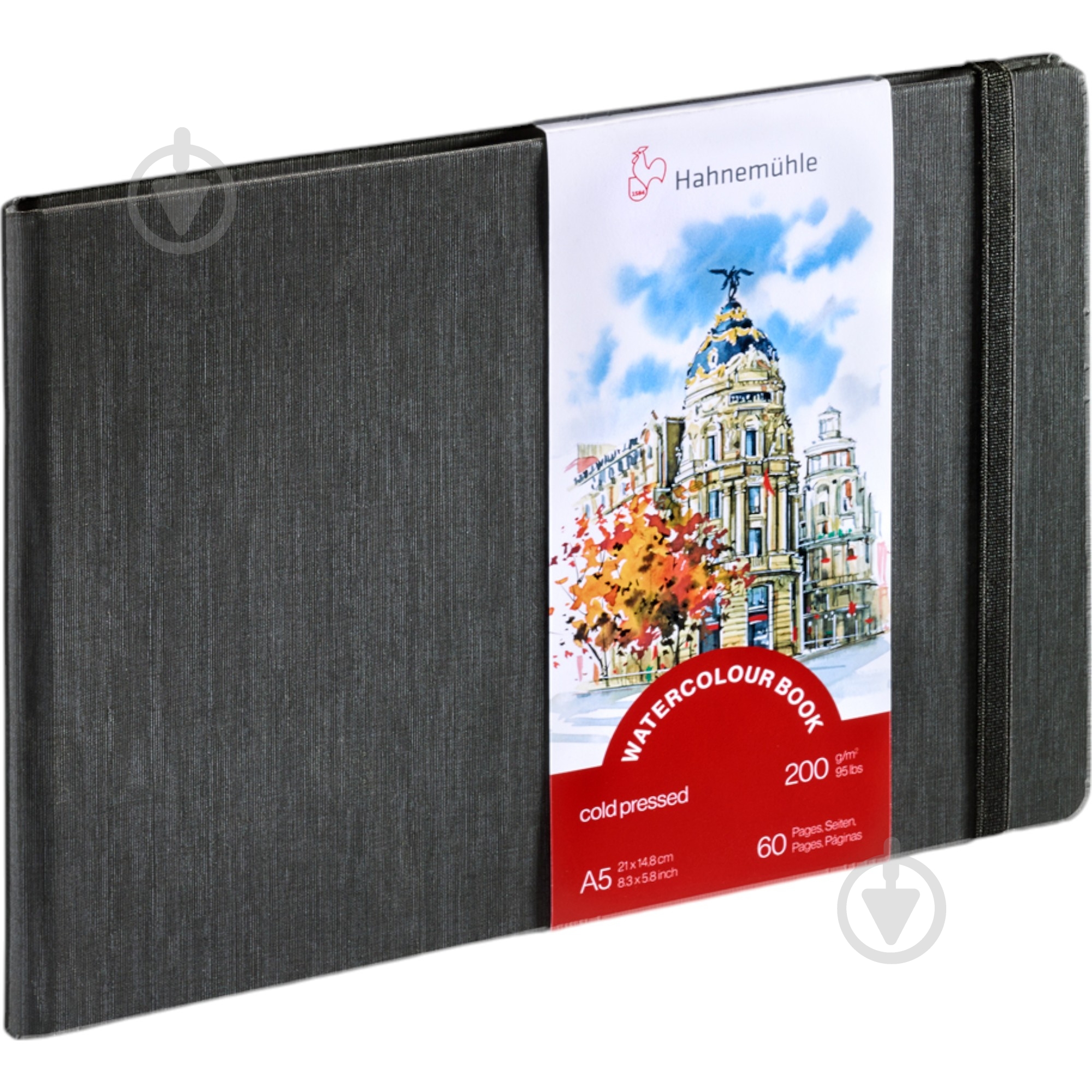 Скетчбук WC Book landscape А5 30 лист./60 стр. 200 г fine Hahnemuehle - фото 1 Скетчбук WC Book landscape А5 30 лист./60 стр. 200 г fine Hahnemuehle - фото 1