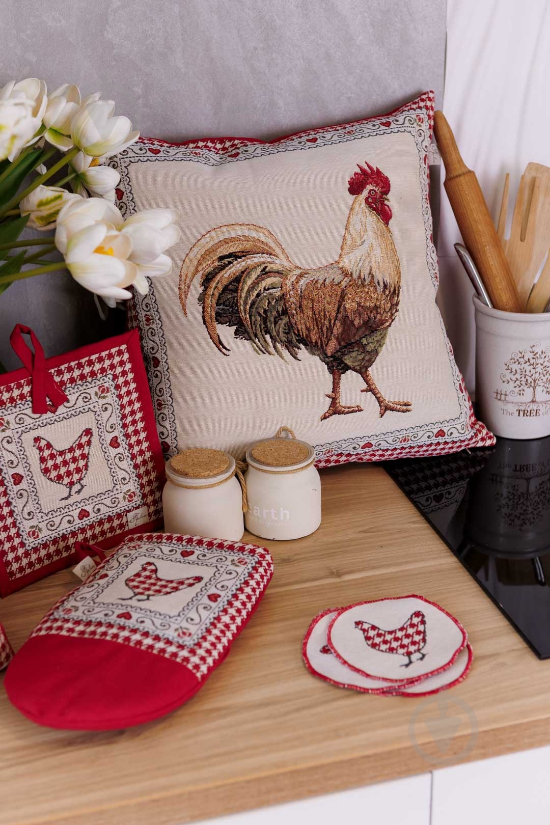 Прихватка Благополучие 20x20 см Прованс - фото 6