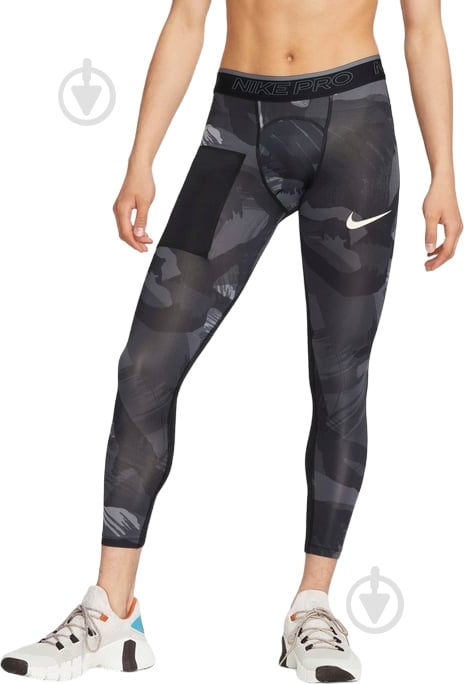 Лосины Nike DQ8363-010 р.2XL серый - фото 1