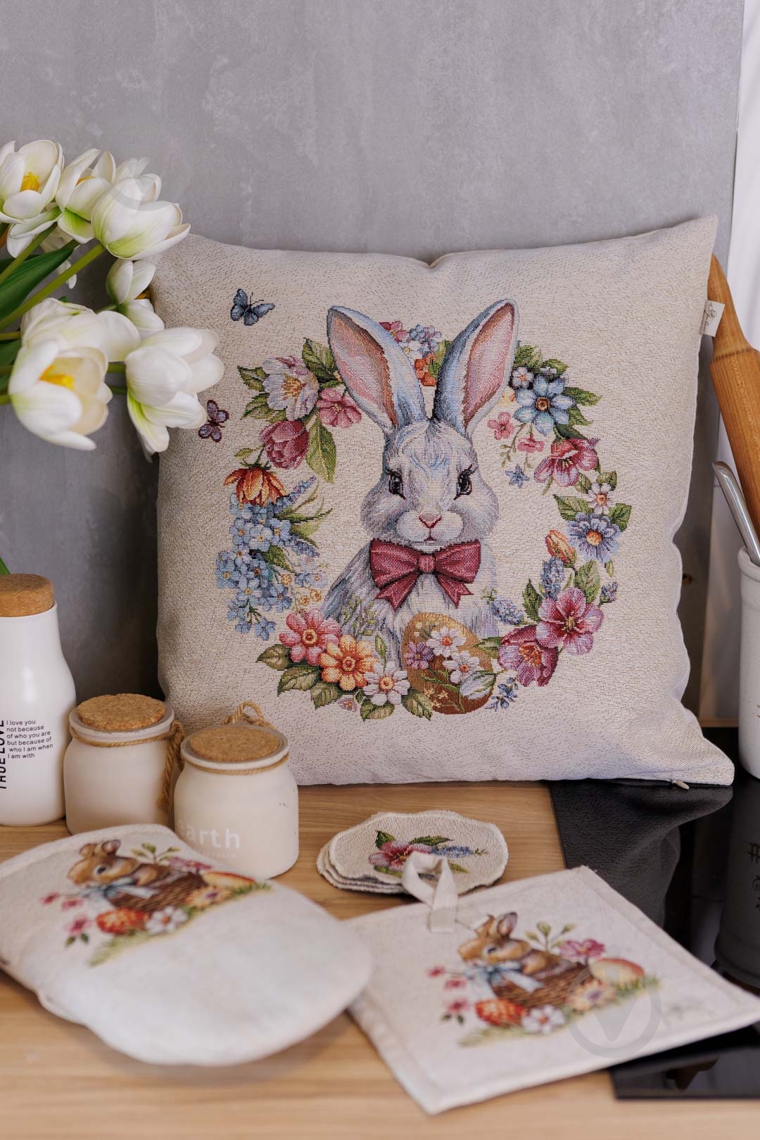 Прихватка Суоцветие 20x20 см Прованс - фото 5