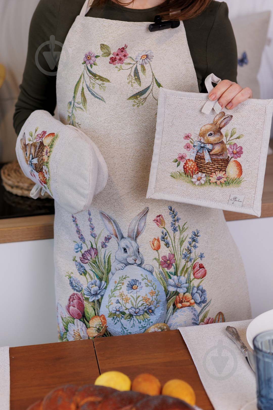 Прихватка Суоцветие 20x20 см Прованс - фото 2