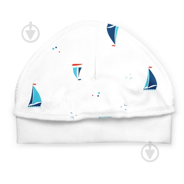 Шапочка детская Софія Ships р.40 белый 453240 - фото 1