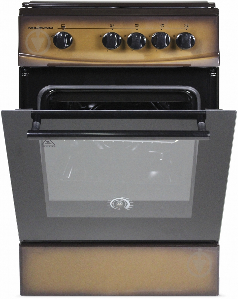 Плита комбинированная Milano ML50 E40+коричневая - фото 2