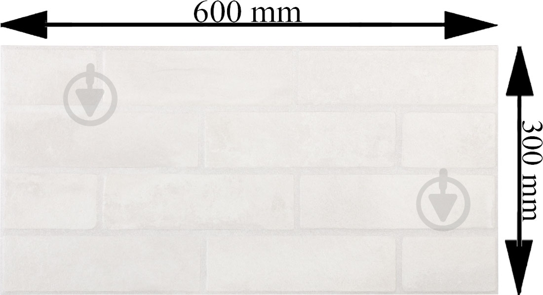 Плитка Zeus Ceramica Brickstone total white ZNXBS0 30x60 - фото 4 Плитка Zeus Ceramica Brickstone total white ZNXBS0 30x60 - фото 4