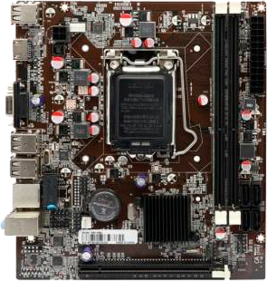 Материнская плата AFOX IB75-MA5 (Socket 1155, Intel B75, mini ATX) - фото 2