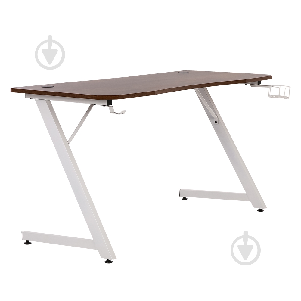 Стіл комп'ютерний Hator Vast Essential (HTD-011) Wallnut/White - фото 1 Стіл комп'ютерний Hator Vast Essential (HTD-011) Wallnut/White - фото 1