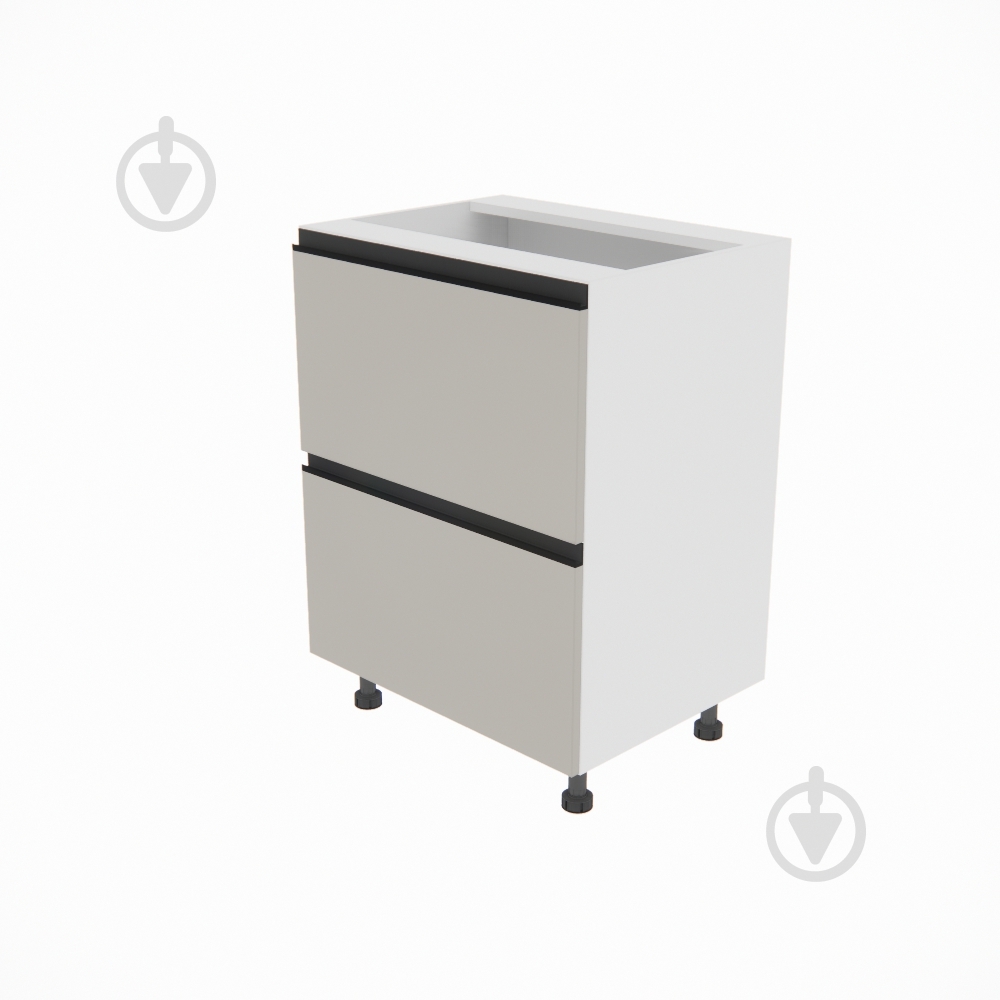 Тумба нижняя Софи (Н 60 Ш) кашемир/белый Світ Меблів - фото 1 Тумба нижняя Софи (Н 60 Ш) кашемир/белый Світ Меблів - фото 1