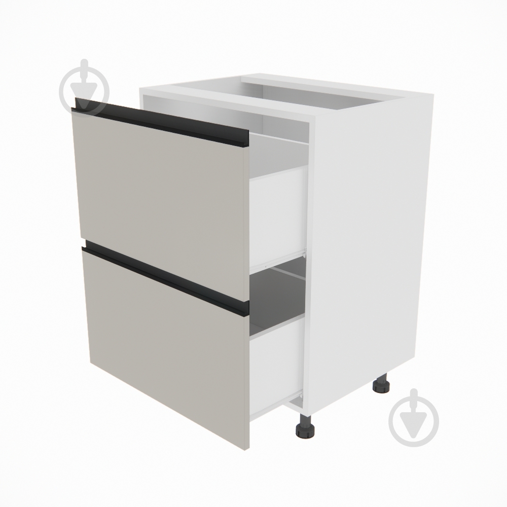 Тумба нижняя Софи (Н 60 Ш) кашемир/белый Світ Меблів - фото 2 Тумба нижняя Софи (Н 60 Ш) кашемир/белый Світ Меблів - фото 2