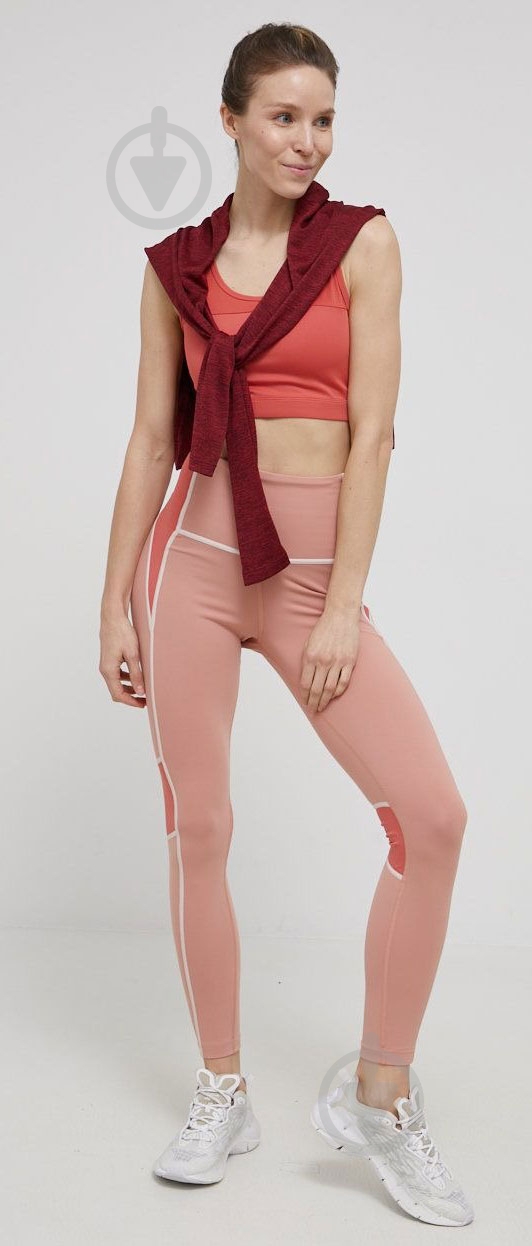 Лосины Reebok H51435 р.XS оранжевый - фото 3
