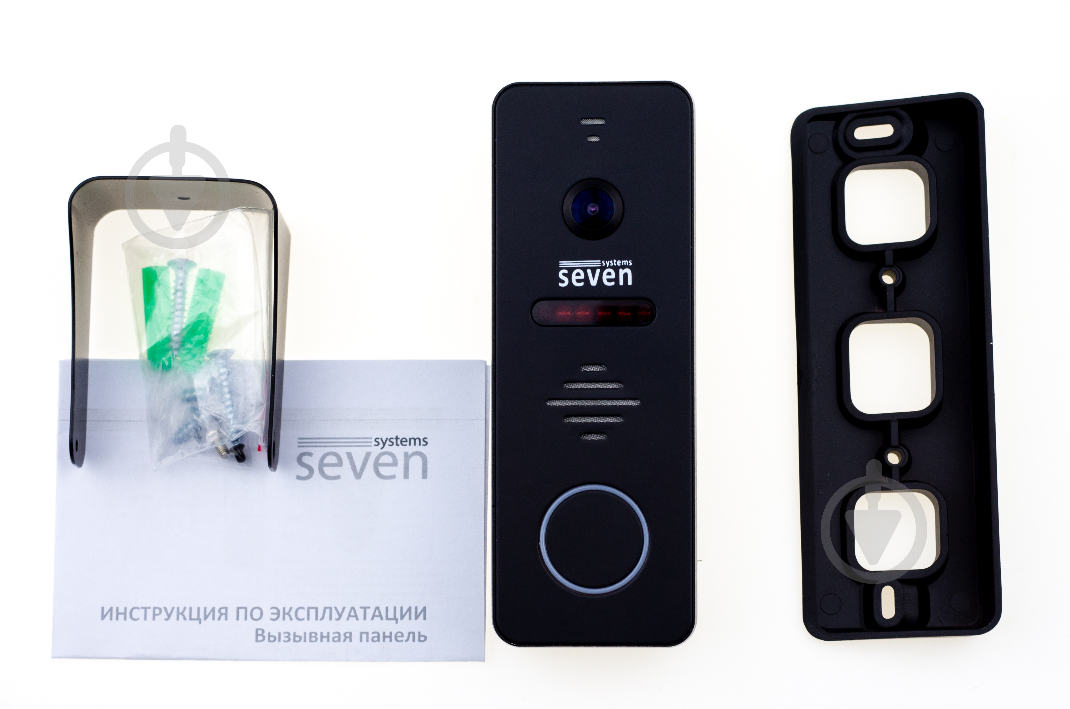 Панель виклику SEVEN Systems CP7504FHDb - фото 2 Панель виклику SEVEN Systems CP7504FHDb - фото 2