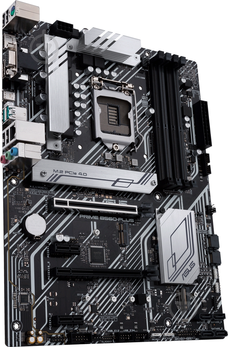 Материнская плата Asus PRIME B560-PLUS (Socket 1200, Intel B560, ATX) - фото 4 Материнская плата Asus PRIME B560-PLUS (Socket 1200, Intel B560, ATX) - фото 4