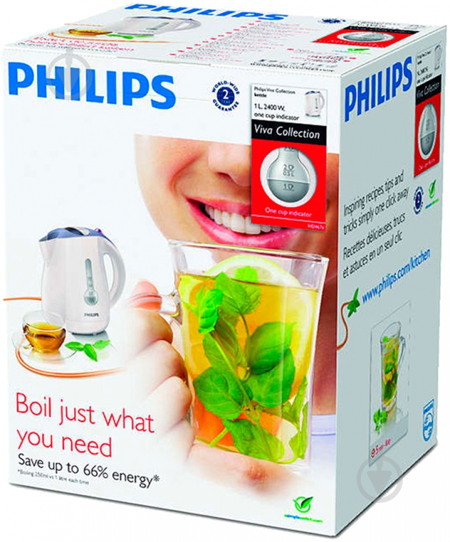 Электрочайник Philips HD4676/40 - фото 2