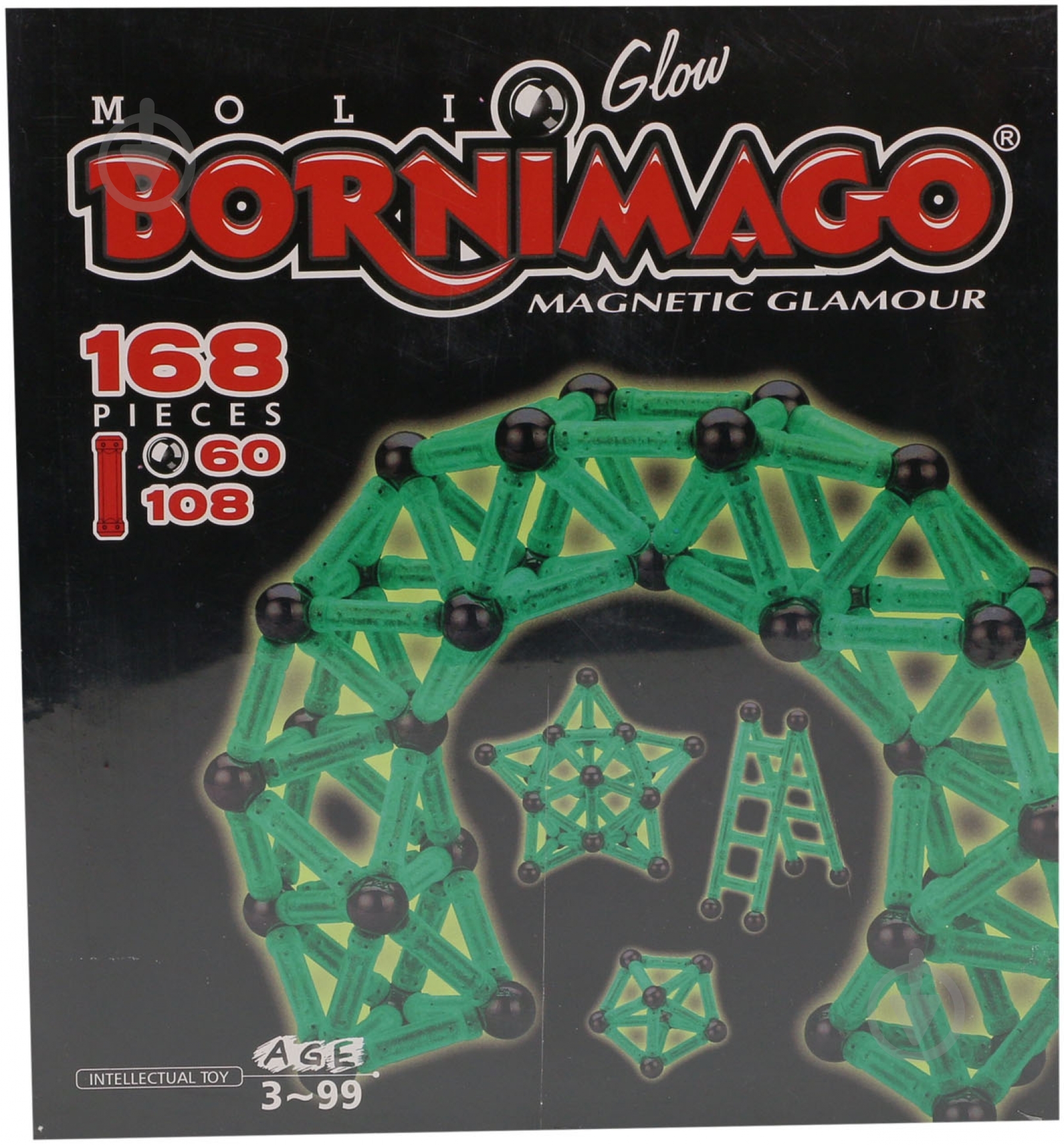 Конструктор Bornimago магнитный ML-168Y - фото 2 Конструктор Bornimago магнитный ML-168Y - фото 2