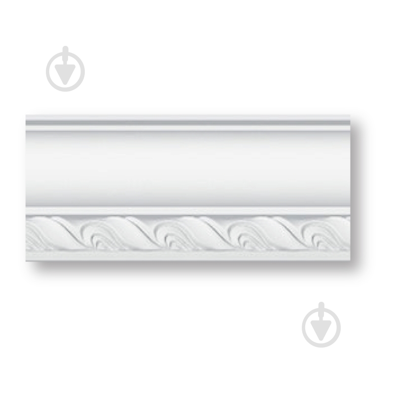 Потолочный плинтус SOREX 1014 2000x60x48 мм - фото 1