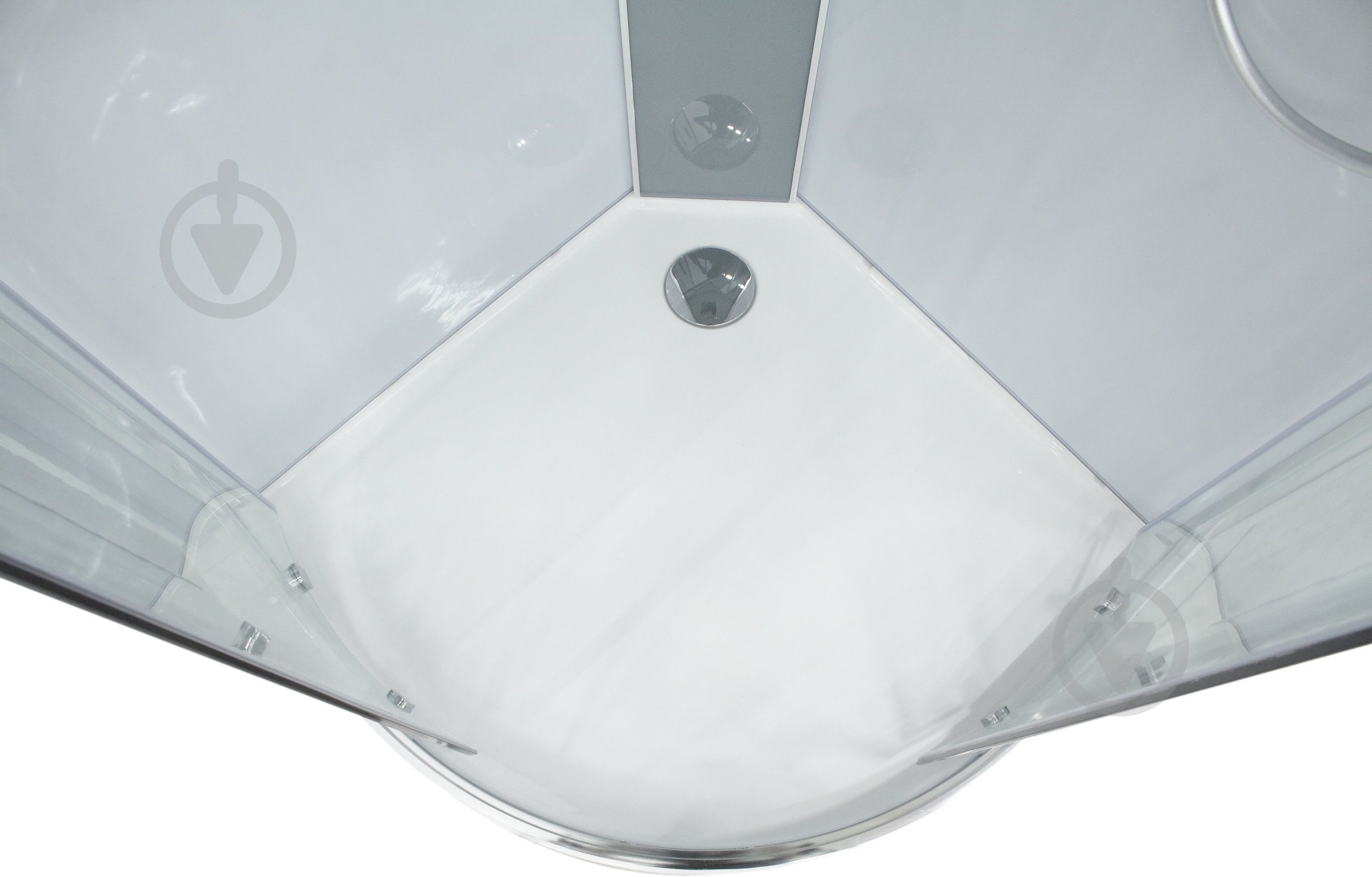 Душовий бокс EGO Pure 90x90 см K-3501-C - фото 8