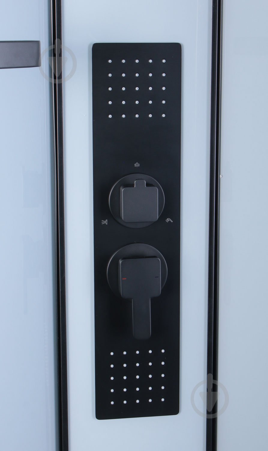 Душовий бокс EGO Pure Black 90x90 см K-3501-B - фото 7