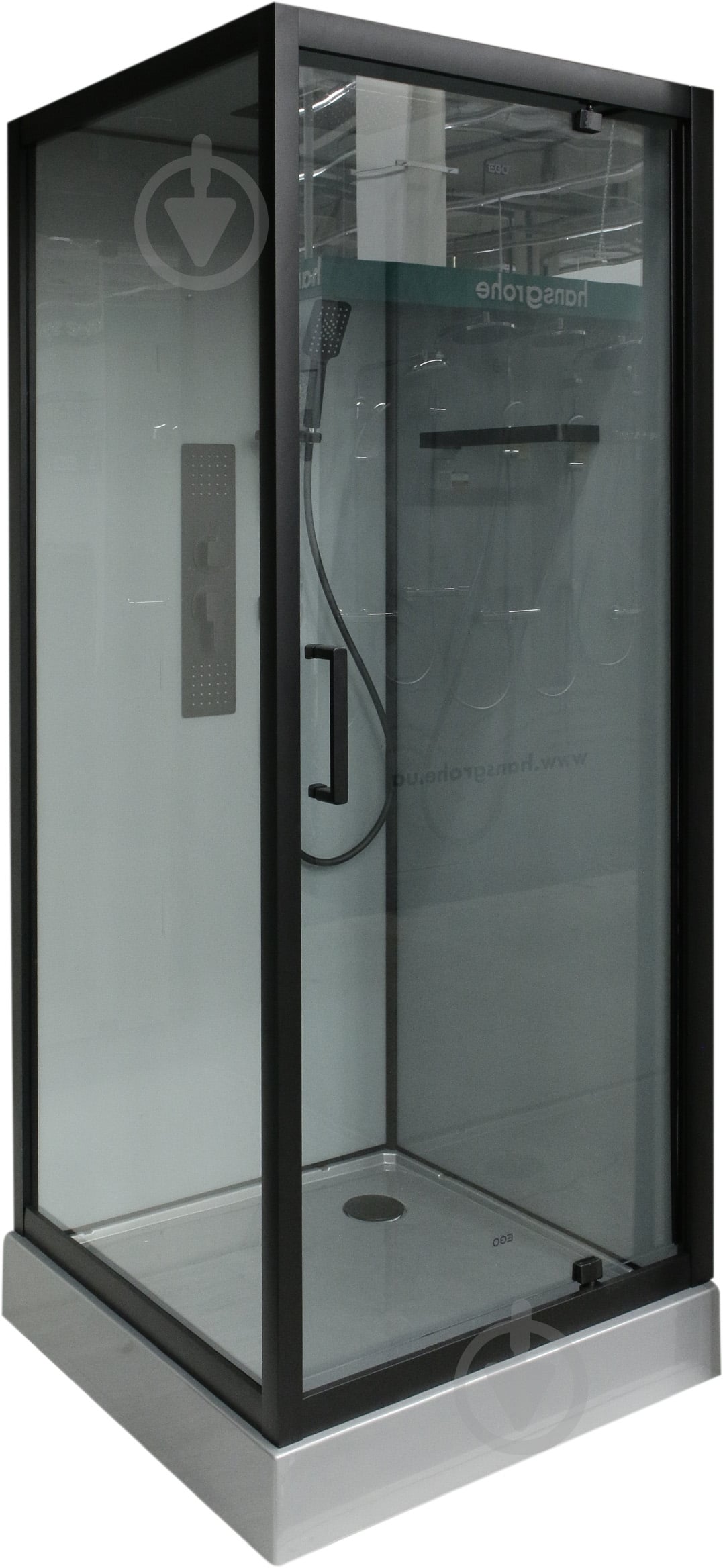Душевой бокс EGO Pure Black K-3509-B - фото 1