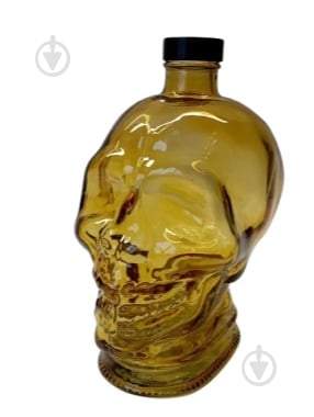 Графин Старт Череп 1 л янтарний - фото 1 Графин Старт Череп 1 л янтарний - фото 1