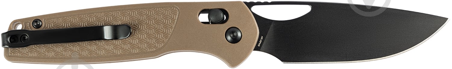 Нож складной CJRB Acacia Black Blade, коричневый 2798.04.59 - фото 2