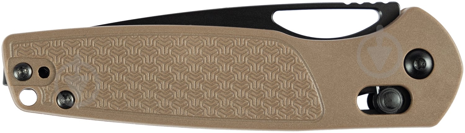 Нож складной CJRB Acacia Black Blade, коричневый 2798.04.59 - фото 3