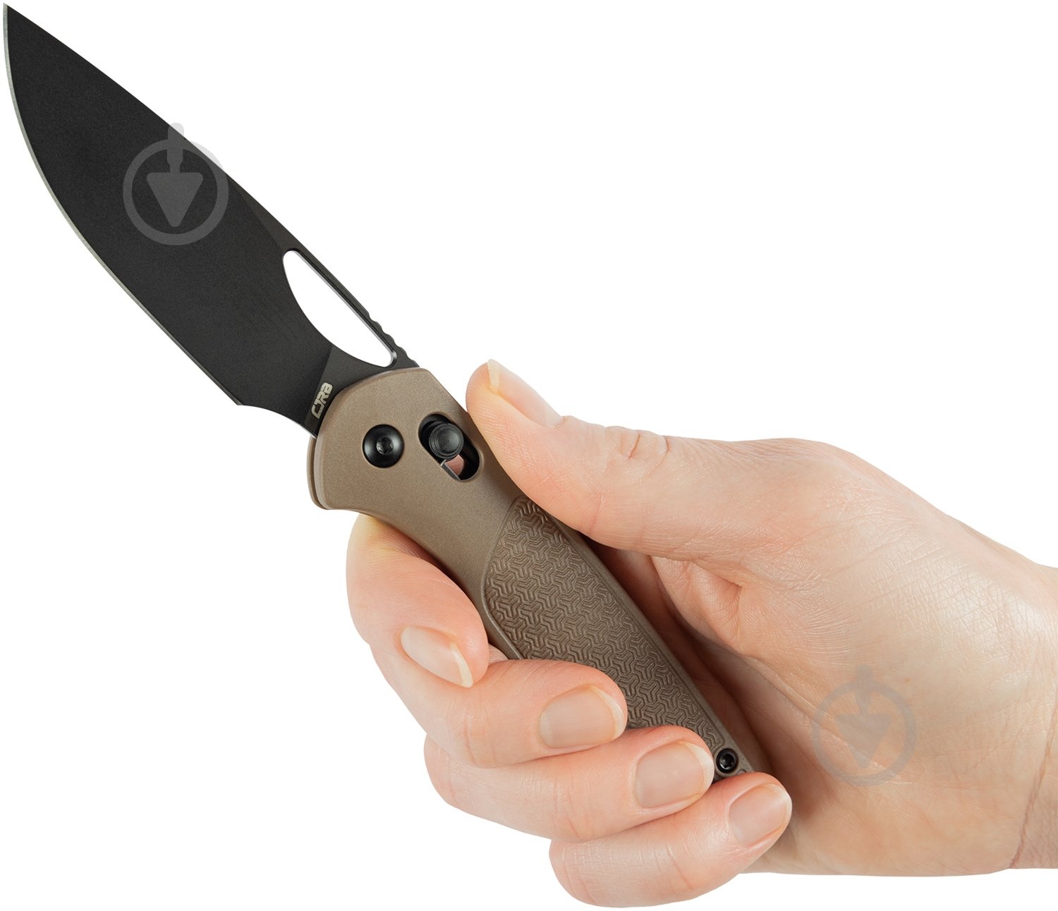 Нож складной CJRB Acacia Black Blade, коричневый 2798.04.59 - фото 5