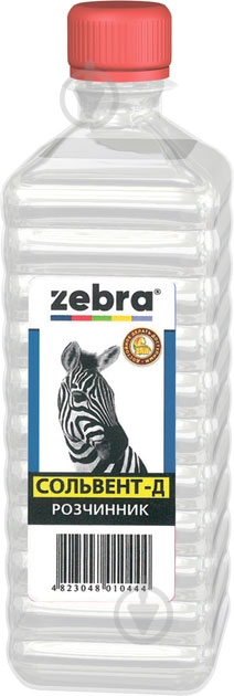 Растворитель Сольвент нефтяной PROF ZEBRA 0,5 л - фото 1