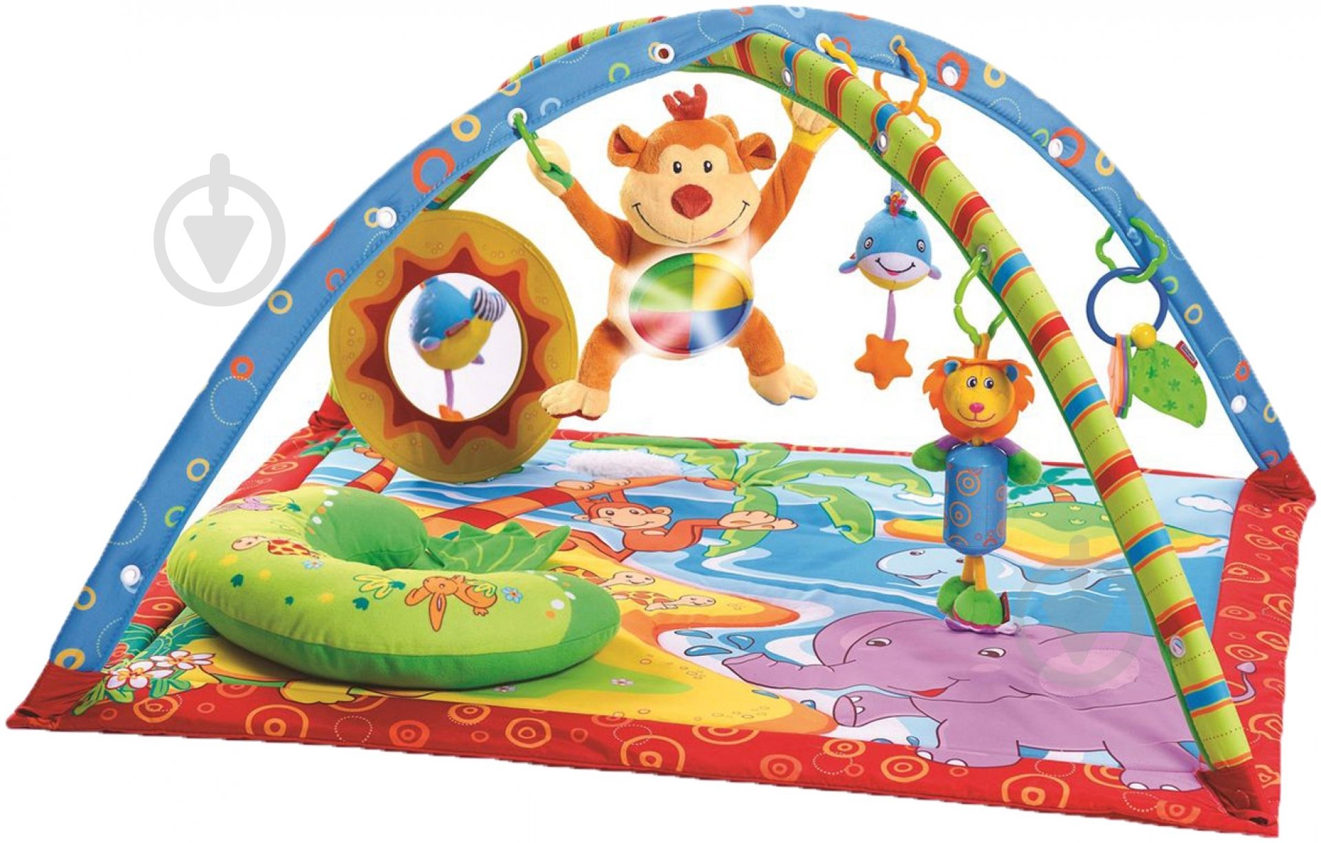 Развивающий коврик Tiny Love Остров обезьянки 1201006830 - фото 1 Развивающий коврик Tiny Love Остров обезьянки 1201006830 - фото 1