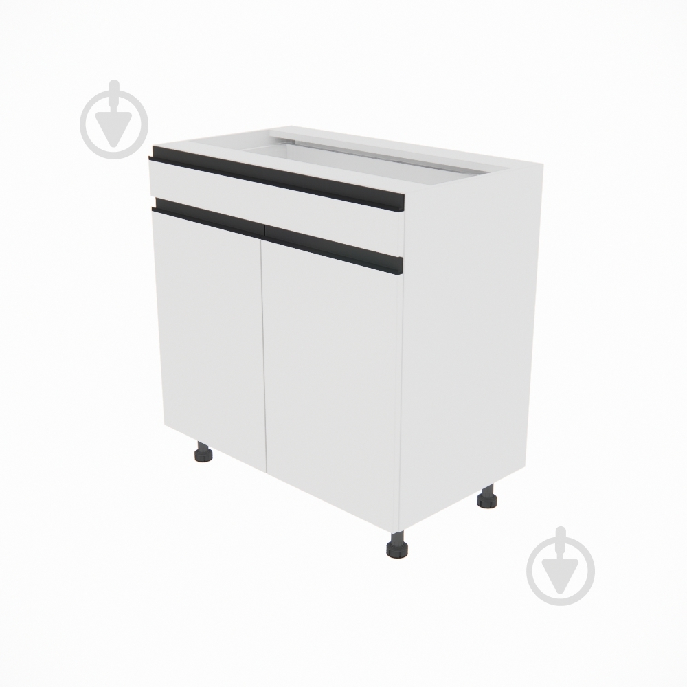 Тумба нижняя Софи (Н 80 ДШ) белый/белый Світ Меблів - фото 1 Тумба нижняя Софи (Н 80 ДШ) белый/белый Світ Меблів - фото 1