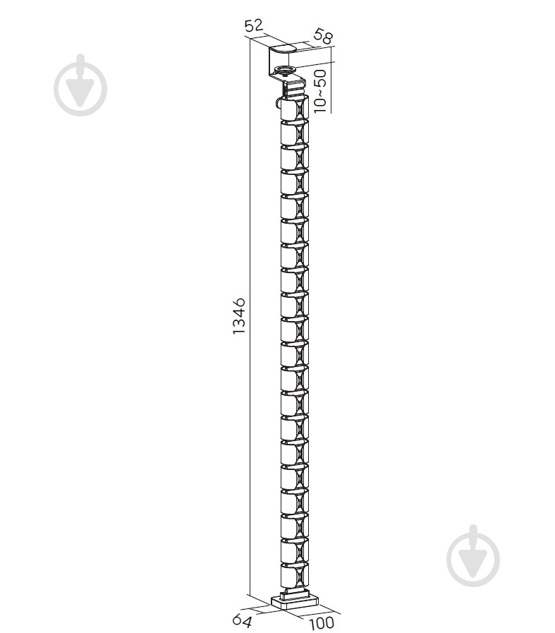 Органайзер для кабелей OfficePro CM730W White - фото 7