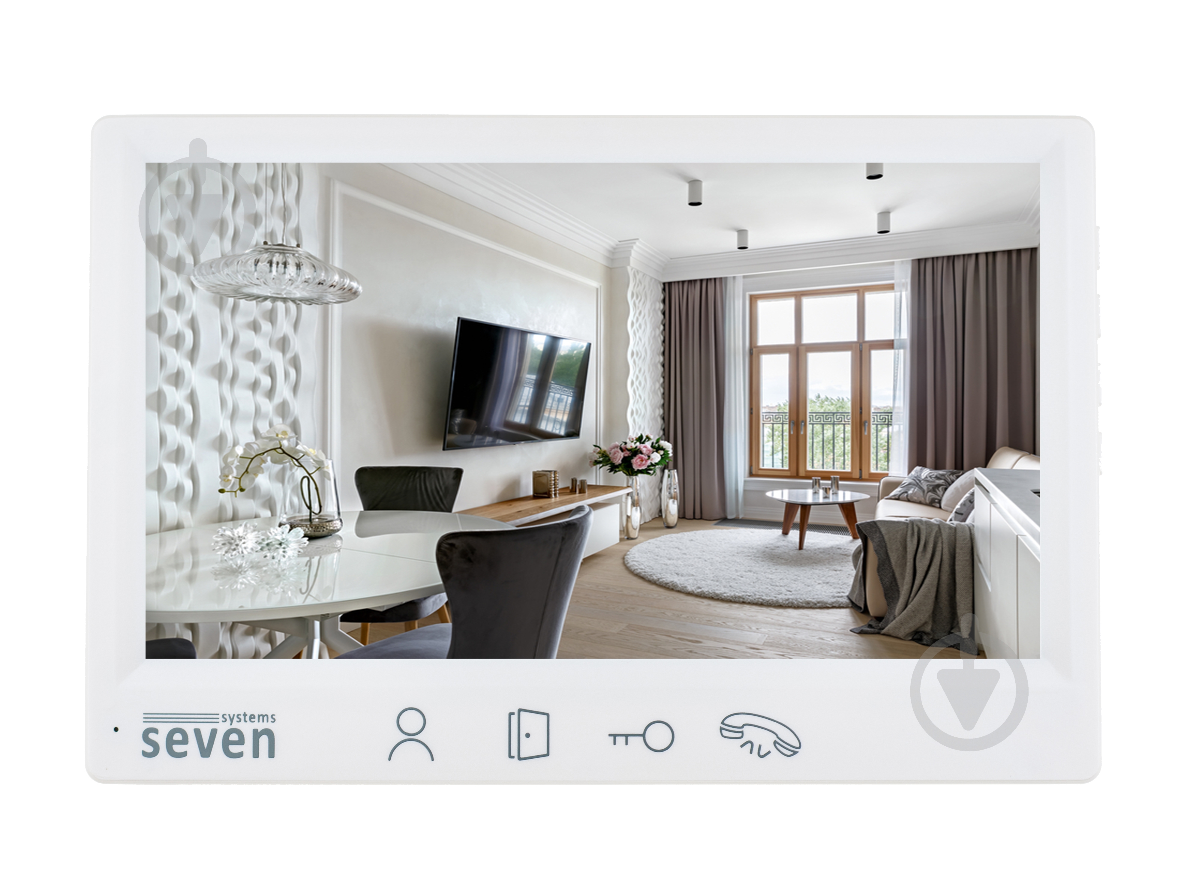 Відеодомофон SEVEN Systems DP7571FHDw - фото 1