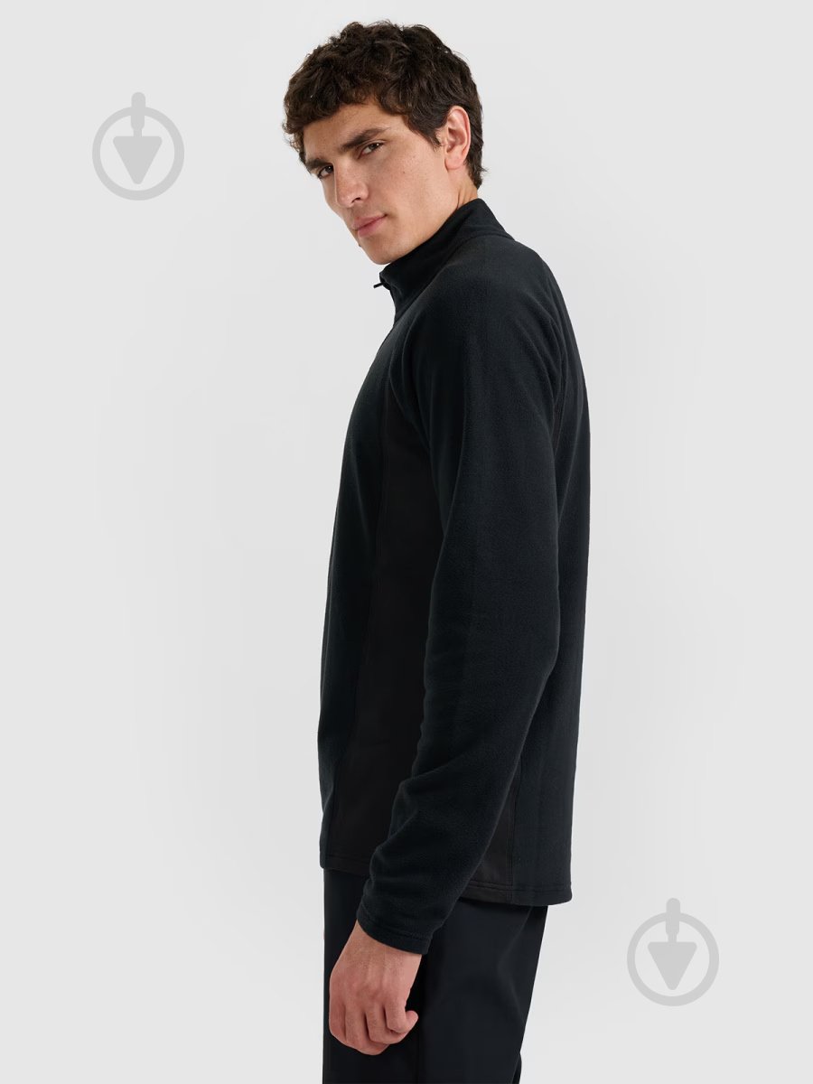 Джемпер 4F FLEECE UNDERWEAR M066 4FWAW25UFLEM066-20S р.XL чорний - фото 3 Джемпер 4F FLEECE UNDERWEAR M066 4FWAW25UFLEM066-20S р.XL чорний - фото 3