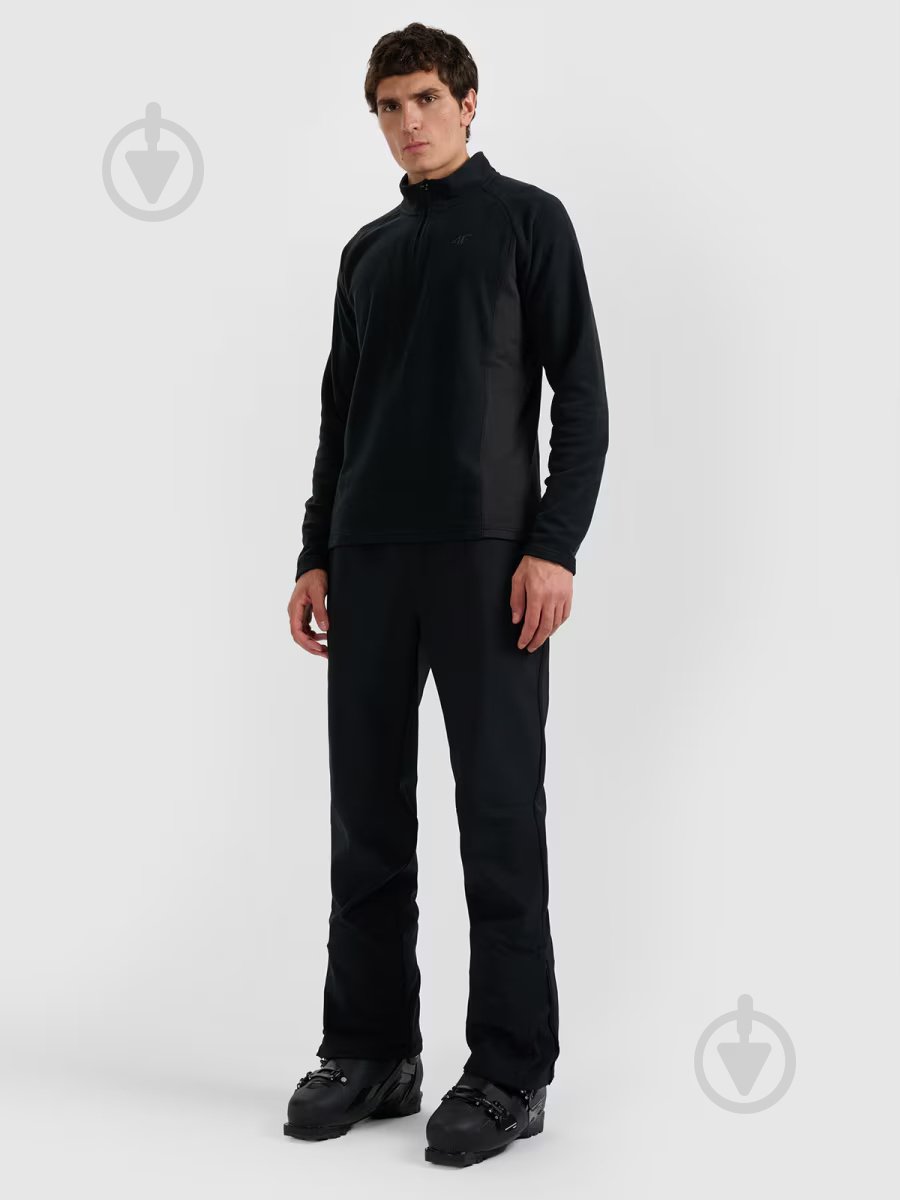 Джемпер 4F FLEECE UNDERWEAR M066 4FWAW25UFLEM066-20S р.XL чорний - фото 6 Джемпер 4F FLEECE UNDERWEAR M066 4FWAW25UFLEM066-20S р.XL чорний - фото 6